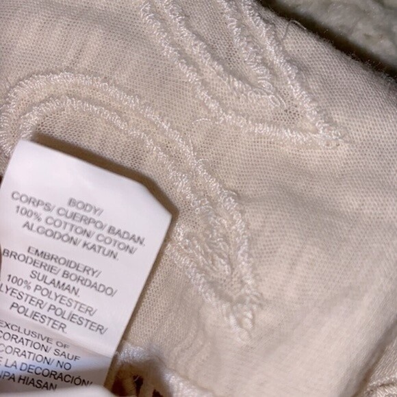 LUCKY BRAND top size medium boho - Picture 7 of 7